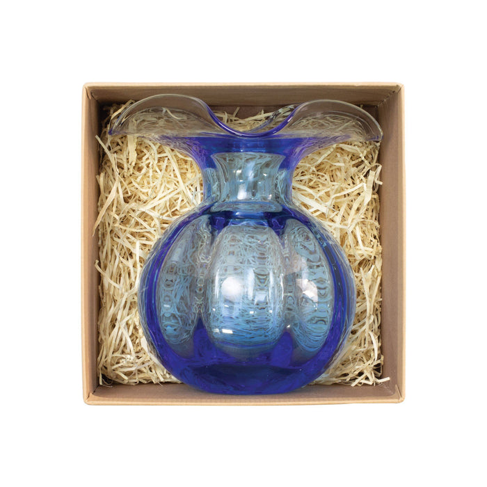 Vietri Hibiscus Glass Cobalt Bud Vase Dinnerware Vietri
