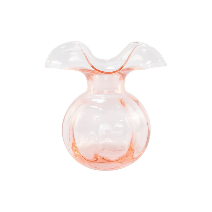 Vietri Hibiscus Glass Pink Bud Vase Dinnerware Vietri
