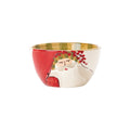 Vietri Old St. Nick Cereal Bowl - Striped Hat Dinnerware Vietri