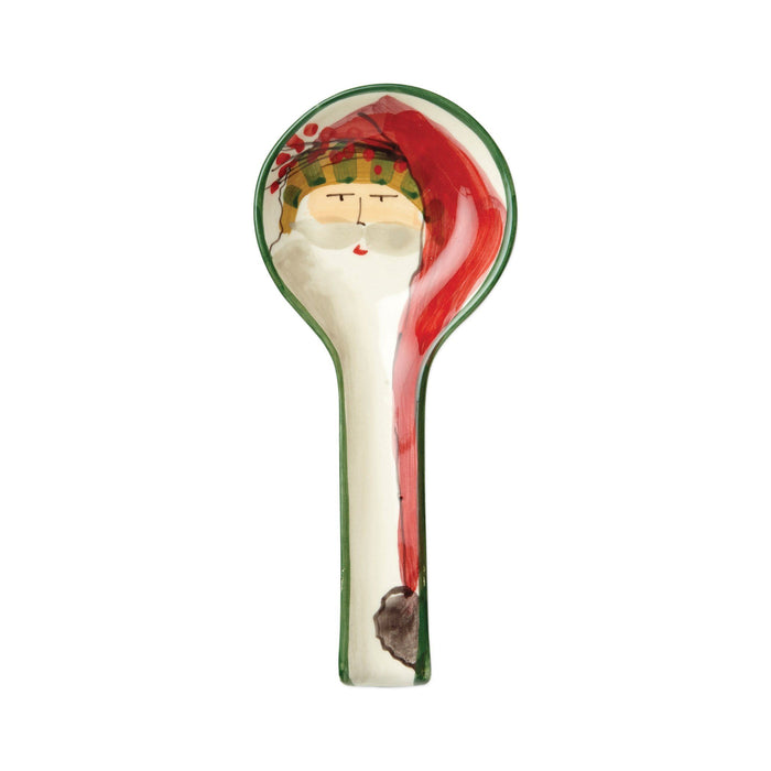 Vietri Old St. Nick Spoon Rest Dinnerware Vietri