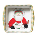 Vietri Old St. Nick Square Baker w/ Chef Dinnerware Vietri