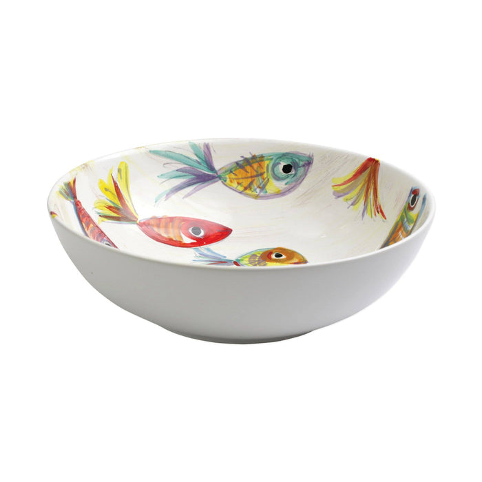 Vietri Pesci Colorati Deep Bowl Dinnerware Vietri
