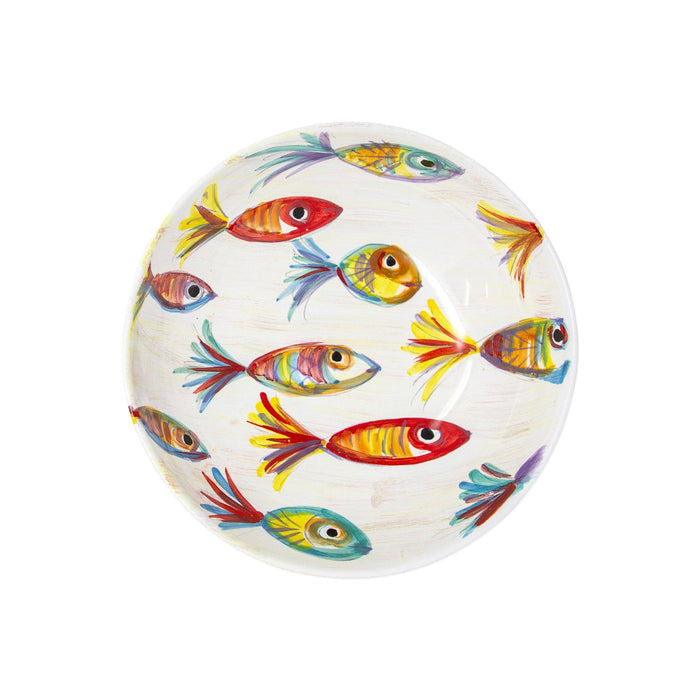 Vietri Pesci Colorati Deep Bowl Dinnerware Vietri