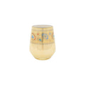Vietri Regalia Cream Stemless Wine Glass Dinnerware Vietri