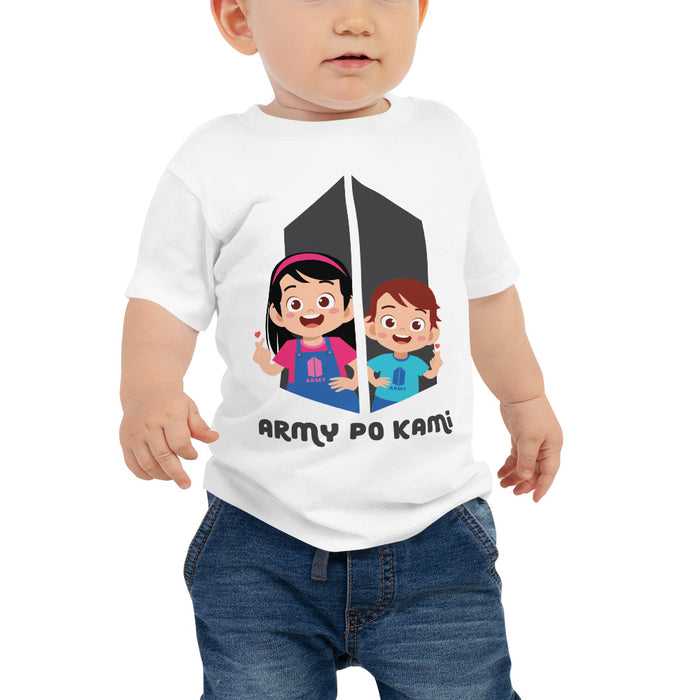 BARONG WAREHOUSE - VTM12 - Army Po Kami Baby T-Shirt