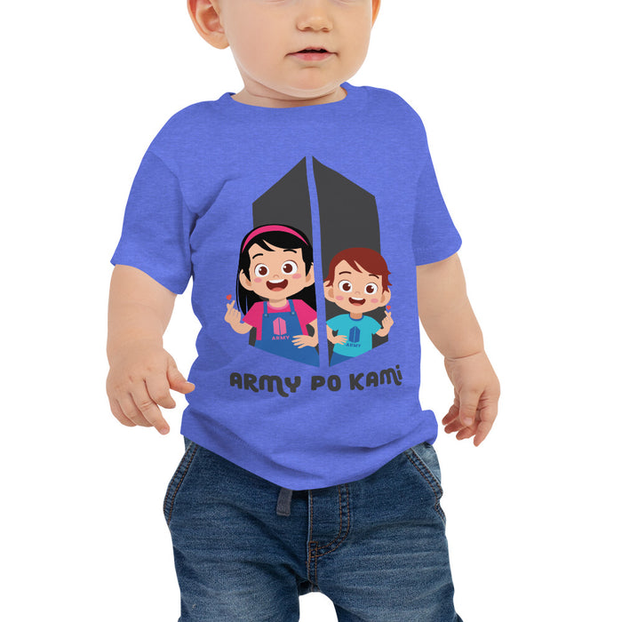 BARONG WAREHOUSE - VTM12 - Army Po Kami Baby T-Shirt