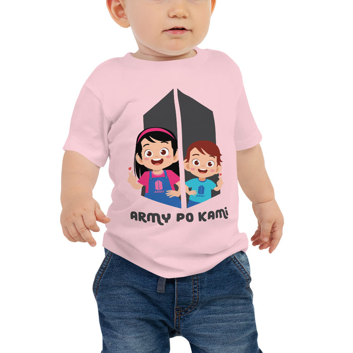 BARONG WAREHOUSE - VTM12 - Army Po Kami Baby T-Shirt