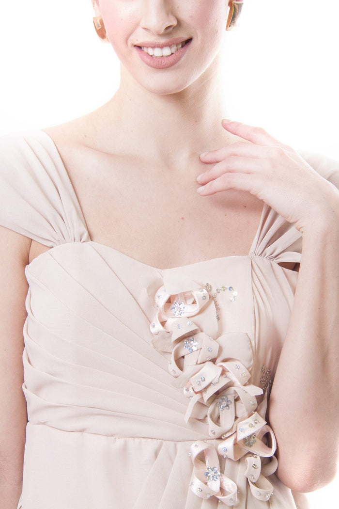 BARONG WAREHOUSE - WD05 Filipiniana Layered Chiffon Gown Dress