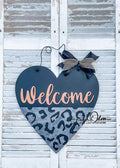 Welcome Leopard Heart