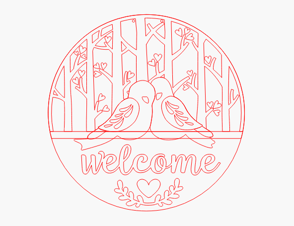 Welcome Love Birds
