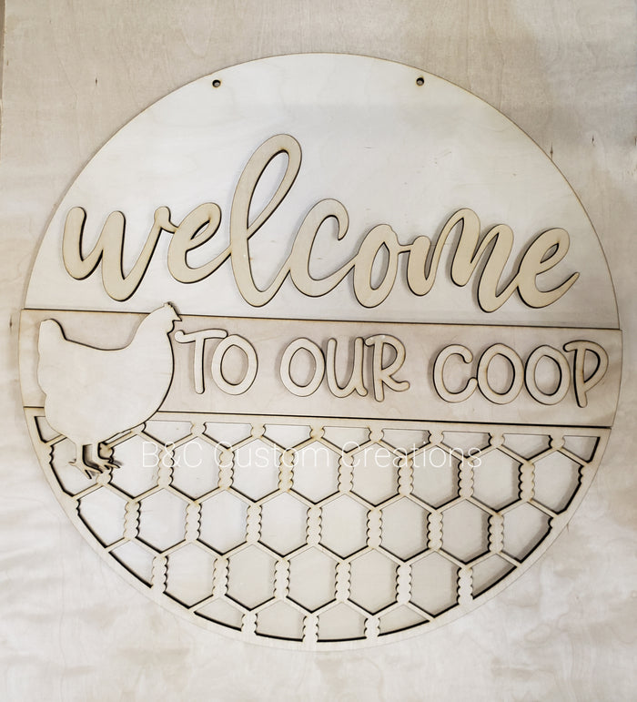 Welcome to our coop round