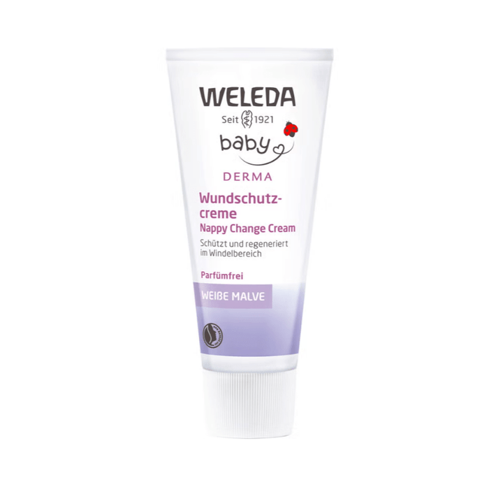 Weleda Baby Derma White Mallow Nappy Change Cream (50ml) - Formuland