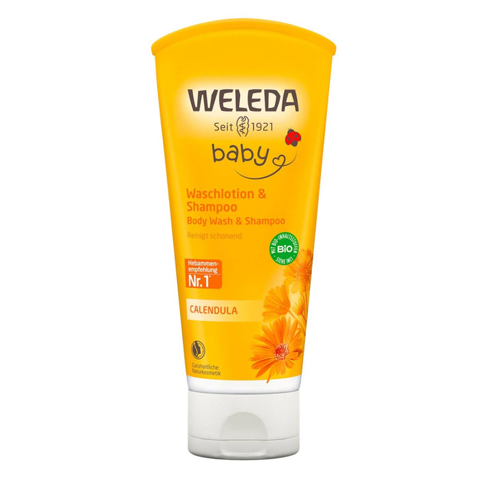 Weleda Calendula Body Wash & Shampoo (200ml) - Formuland