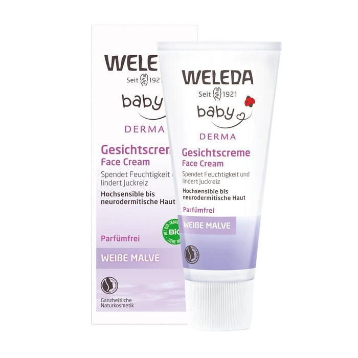 Weleda White Mallow Face Cream (50ml) - Formuland