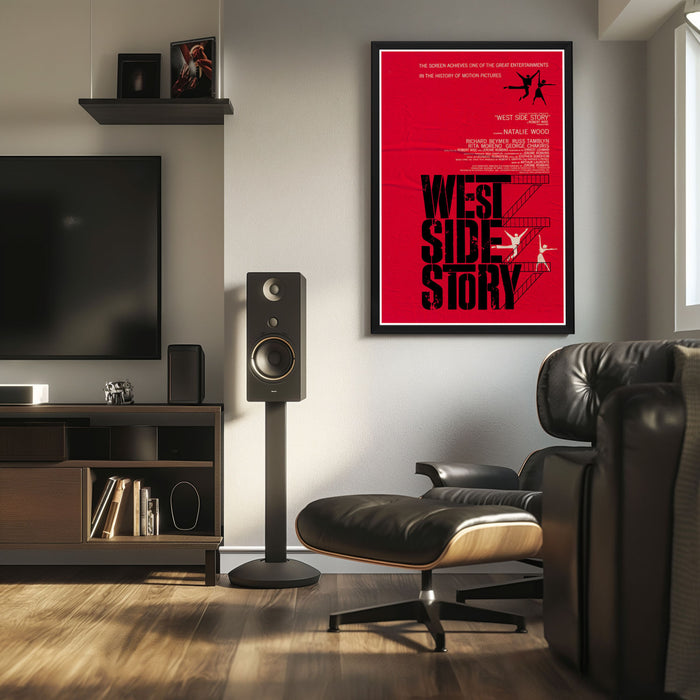 "West Side Story" (1961) Framed Movie Poster