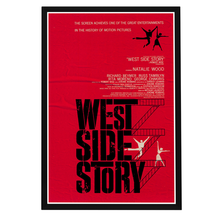 "West Side Story" (1961) Framed Movie Poster