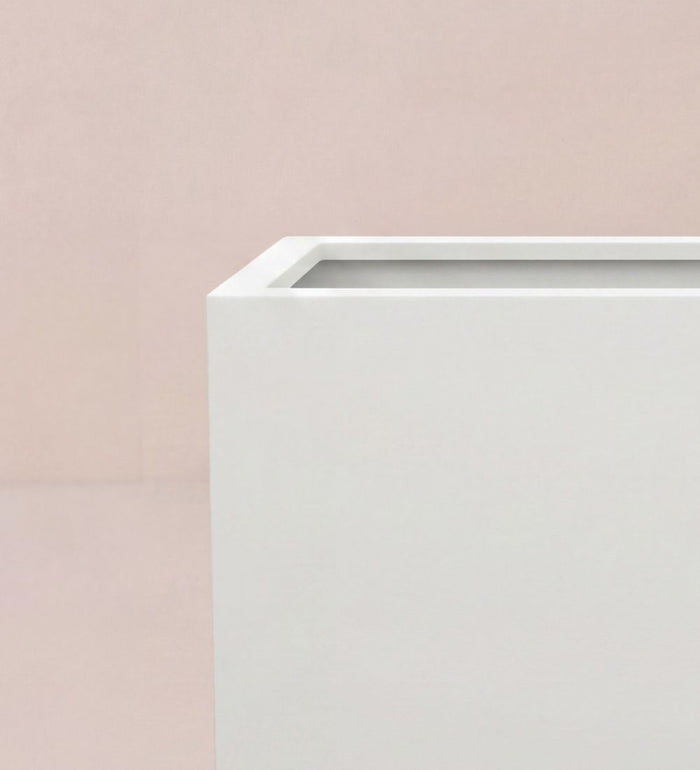 White Vivo Pot 80cm