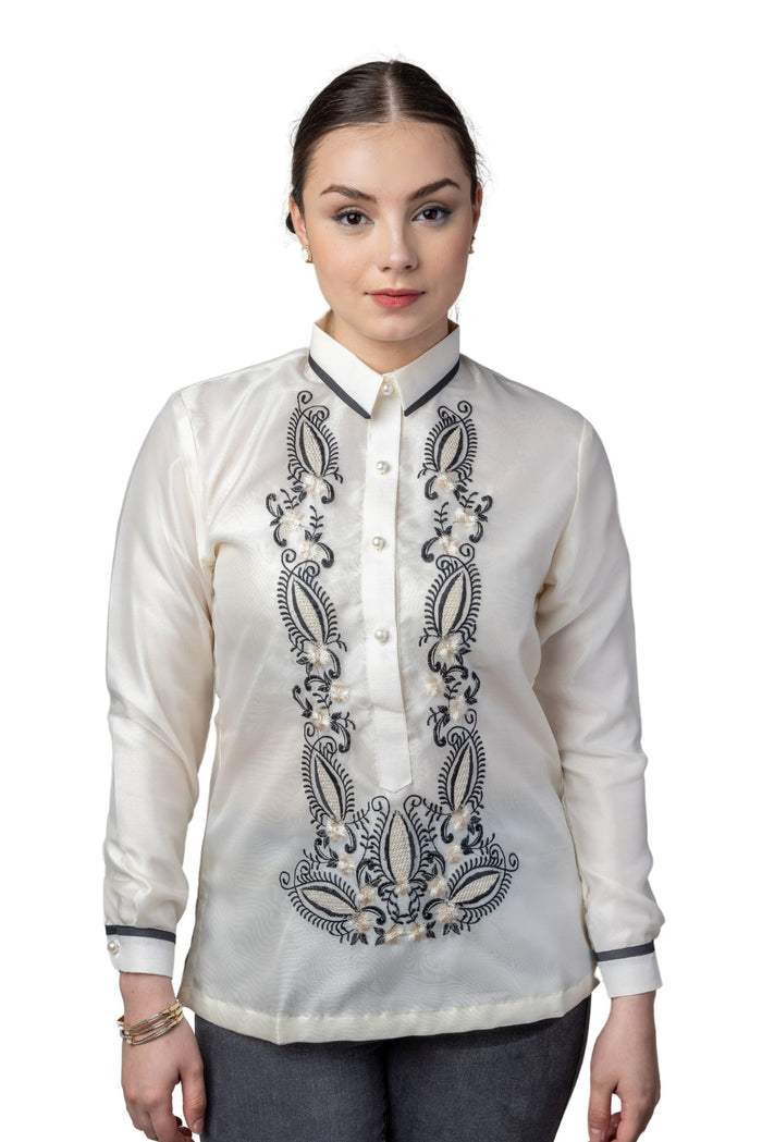 Barong Warehouse - WO09 - Women's Barong Tagalog - Filipiniana