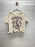 Women’s large crop tee