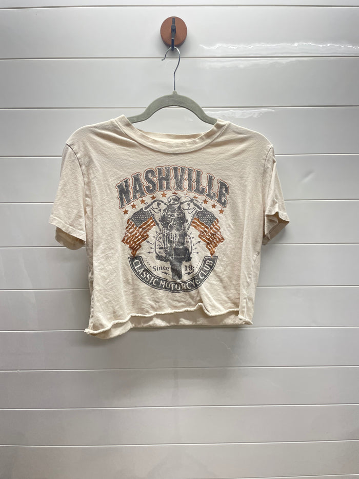 Women’s large crop tee