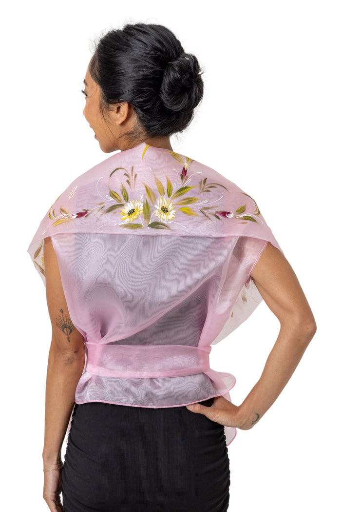 Barong Warehouse - WW08 - Filipiniana Wrap-Around Pink