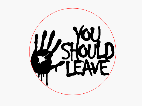 You should leave hand