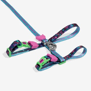 Zee Dog Cat Harness + Leash Set - Reebok Aerobic