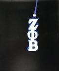 Zeta Phi Beta Block Tiki