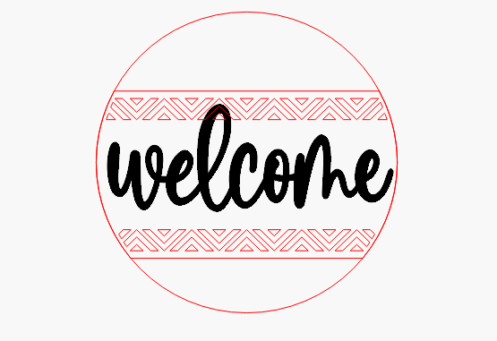 Zig Zag Welcome